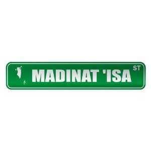     MADINAT ISA ST  STREET SIGN CITY BAHRAIN