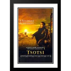 Tsotsi 32x45 Framed and Double Matted Movie Poster   Style B   2005 