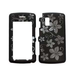   Protector Faceplate Cover Housing Case   Illusion Hawaii Flower/Black