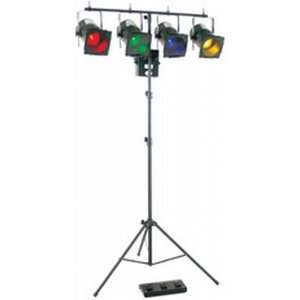  MBT Lighting DJ Lighting Package with Footswitch Musical 