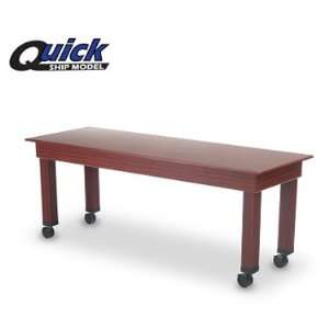    Forbes Acajou Mahogany 84x29 3/4x33 Catering Table