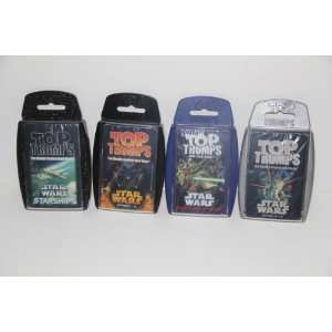  Top Trumps card game   Star Wars 4 pack with Episodes 1 3 