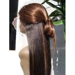   18 100%indian Remy Straight Hair Full Lace Wig in Multi color Beauty