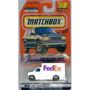  Matchbox FedEx Delivery Truck Speedy Delivery Series #59 