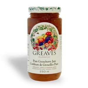 Greaves Preserves Gooseberry Jam Grocery & Gourmet Food