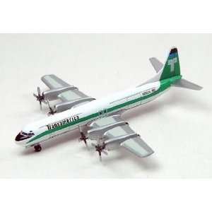  Jet X Transamerica Airlines L 188A Model Airplane 