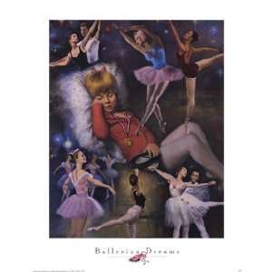  Ballerina Dreams by Clemente Micarelli 22x28
