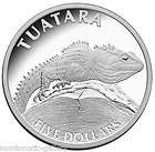 NEW ZEALAND 5 DOLLARS 2007 BU  TUATARA  ORIGINAL MINT