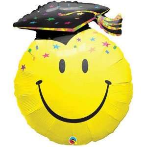  Giant Smiley Face Graduation Balloon Toys & Games