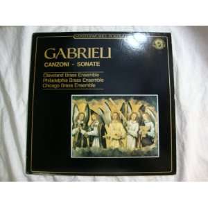  Gabrielli canzoni sonate Philadelphia & Chicago Brass 