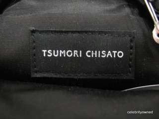 NWT Tsumori Chisato Black Oriental Clutch W/Chain Strap  