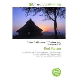  Red Karen (9786134036276) Books