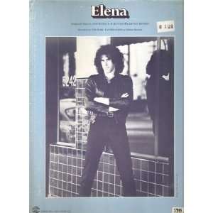    Sheet Music Elena The Marc Tanner Band 143 