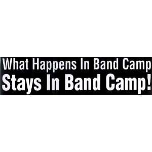 Band Camp Bumper Sticker