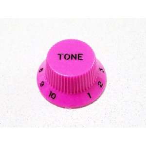   Colored Tone Knobs for Stratocaster Metric (Pink) Musical Instruments