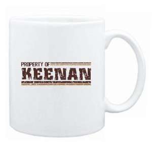  New  Property Of Keenan Retro  Mug Name