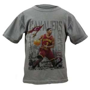  Kyrie Irving Cleveland Cavaliers Youth Titanium Caged 