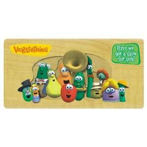  Veggie Tales Collage 3 Layer Wooden Puzzle Toys & Games