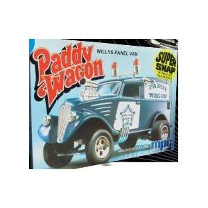   25 Paddy Wagon Willys Panel Van (Snap Kit) (Plastic Toys & Games