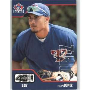  2002 Upper Deck 40 Man #67 Felipe Lopez   Toronto Blue 
