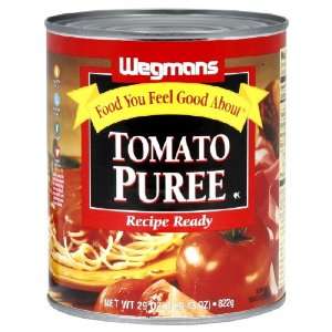  Food You Feel Good About Tomato Puree, 29 Oz. Gluten Free. Lactose 