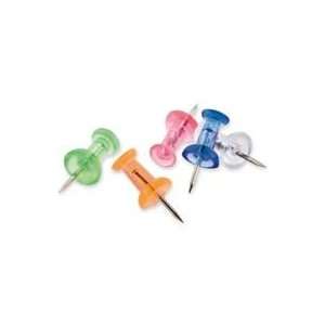  Baumgartens Products   Push Pins, Translucent, 36/DS 