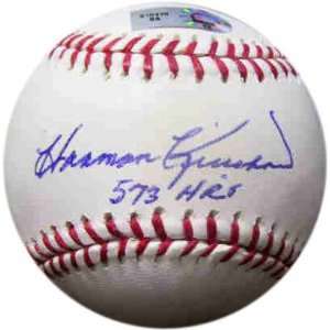  Harmon Killebrew Autographed Baseball with 573 HRs 