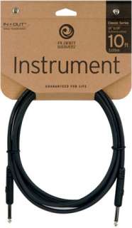 PLANET WAVES 10FT GUITAR & INSTRUMENT CABLE 10 FT *NEW*  