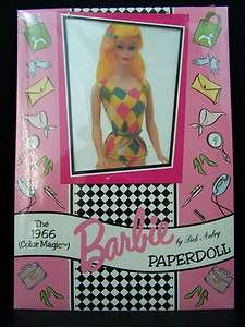 1966 Color Magic Barbie Peck Aubrey Paperdolls NRFB  