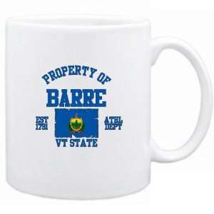   Property Of Barre / Athl Dept  Vermont Mug Usa City