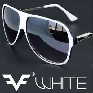 Sunglasses Aviator Turbo Designer Shades Stunna Black White Brown 