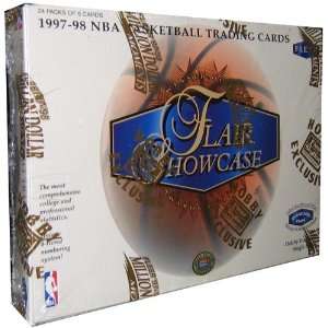  1997/98 Fleer Showcase Basketball HOBBY Box   24P5C 
