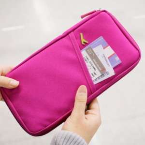 NEW Wallet Passport Case Wallet Handy Travel Pouch Bag  