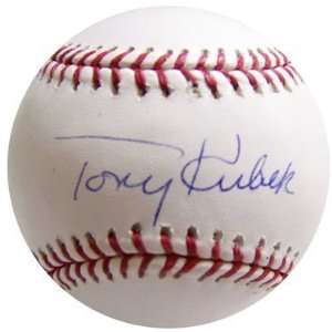  Tony Kubek Autographed Baseball New York Yankees Sports 