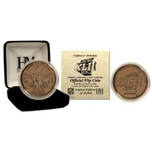  Super Bowl XLII Bronze Flip Coin