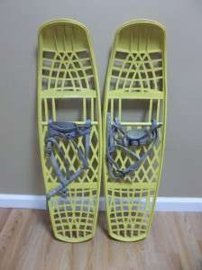 VINTAGE TRAPPE OF ASPEN SNOW SHOES   YELLOW  
