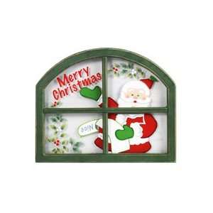   Winterberry Merry Christmas Arched Window Pane