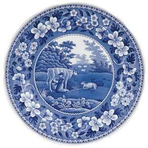  Spode Blue Room Traditions Plate   The Milkmaid Kitchen 