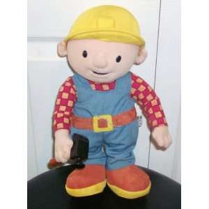  Bob the Builder 12 Stuffed Doll w/Hammer, Talking Figure, Battery 