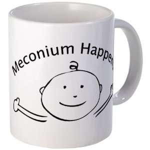  Meconium Happens mug Baby Mug by  Kitchen 