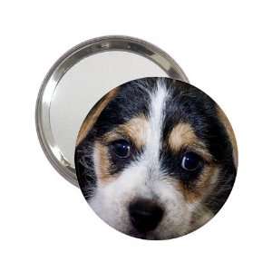  Jack Russell Puppy Dog Handbag Makeup Mirror K0702 