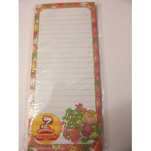 Peanuts Snoopy Magnetic List Pad ~ Sally, Too Young & Innocent (60 