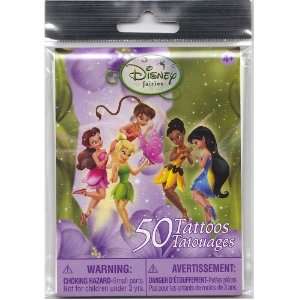  Disney Fairies Party Pack, 50 Temporary Tattoos Health 