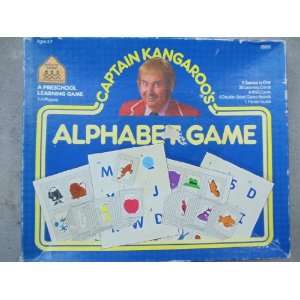  Captain Kangaroos Alphabet Game 5 in 1 Toys & Games