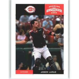  2004 Donruss Team Heroes #99 Jason LaRue   Cincinnati Reds 