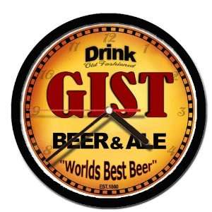  GIST beer and ale cerveza wall clock 