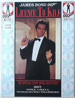 MIKE GRELL JAMES BOND / LICENSE TO KILL. GRAPHIC NOVEL  