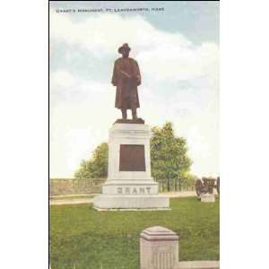  Reprint Fort Leavenworth KS   Grants Monument  