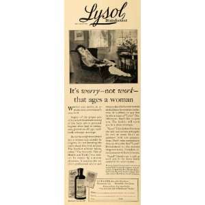  1928 Ad Lehn & Fink Lysol Home Disinfectant Antiseptic 