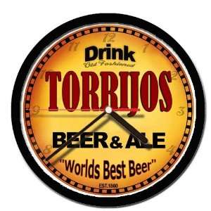  TORRIJOS beer and ale cerveza wall clock 